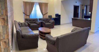 9 Bed Rooms House Featuring stunning mountain view with lush green lawn.