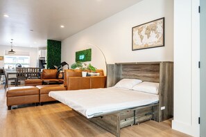 TV, fireplace, video games, DVD player - The Zen Den – Wellness Retreat with Sauna, Red Light Therapy & Biohacking Touche (Sheridan)
