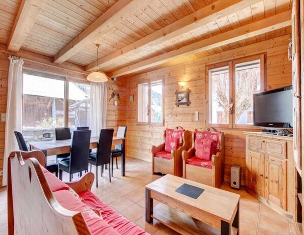 Living room - Residence Les Sermes (Morzine)