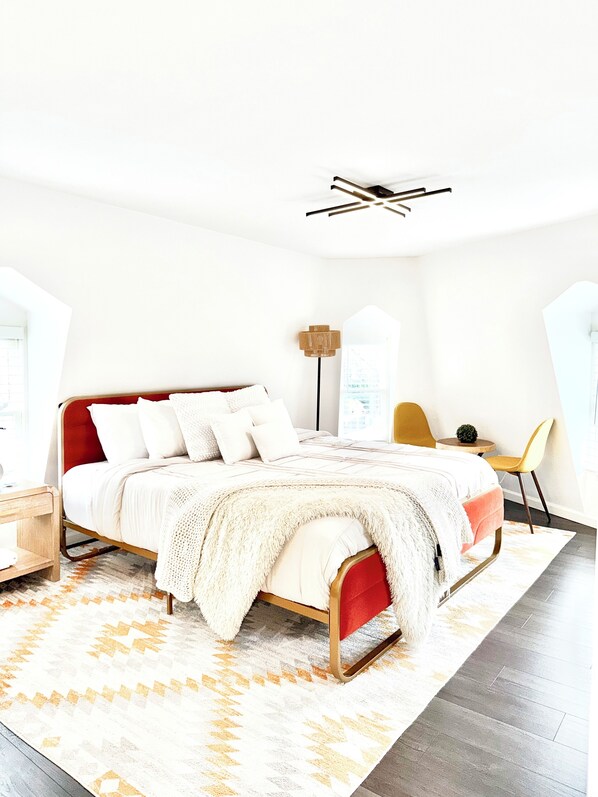 1 Schlafzimmer, Bügeleisen/Bügelbrett, kostenloses WLAN, Bettwäsche