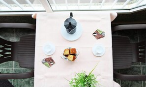 Opções para refeição ao ar livre