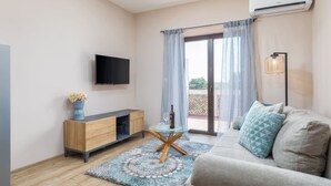 Appartement | Woonkamer | Een open haard