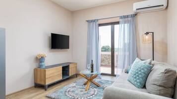 Apartment | Wohnzimmer | Kamin