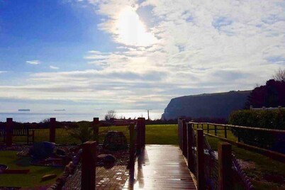 海滨大篷车度假屋 - 适合儿童和宠物