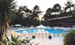 Pool - Studio 2 People Covered Balcony (Carcans)