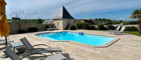Beheizter Pool
