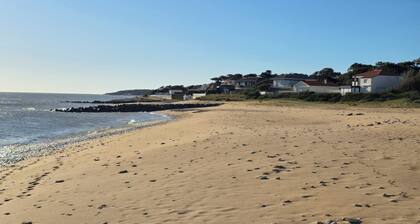 New rental following a move, new house with sea and port view