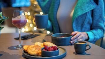 Frokostbuffé er inkludert hver dag