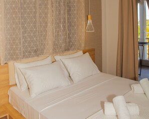 2 slaapkamers, een strijkplank/strijkijzer, wifi, beddengoed