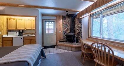 Fishing Cabin in the Woods