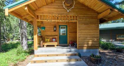 Fishing Cabin in the Woods