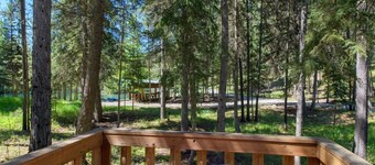 Fishing Cabin in the Woods