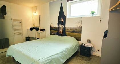Modern Comfort ★ AC, Pellet Stove & Parking ★ 3 Min from Highway