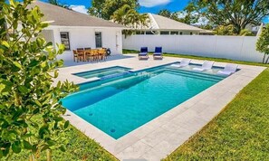 Piscine chauffée