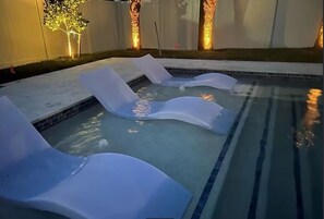 Opvarmet pool