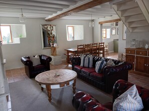 Living area - Cottage set in the grounds of our 16th century Manor. (PICAUVILLE)
