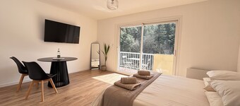 Studio close to the Spa and Park