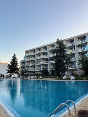 Alberca al aire libre 