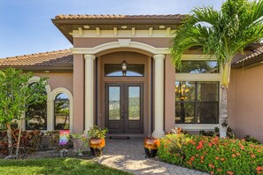 Exterior detail - Waterfront Haven | Pet Friendly | Heated Pool | Dock (Cape Coral)
