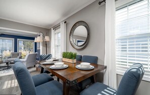 Dining - GORGEOUS 3 BR IN POOL COMMUNITY,  LESS THAN 1.5 MI TO BEACH- 3206 VERSAILLES (Rehoboth Beach)