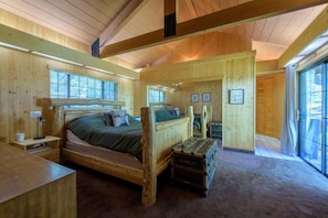Cabin, Multiple Beds, Patio, Mountain View (Glen Lake Cabin in the Woods) | 1 bedroom, individually decorated, individually furnished, bed sheets