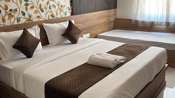 Family Quadruple Room, Hill View | Iron/ironing board, free WiFi