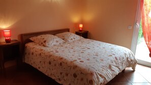2 bedrooms, iron/ironing board, travel crib, WiFi