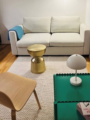 Apartment, 1 Bedroom | Living room