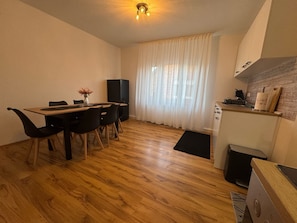 Classic Apartment | Private kitchen | Electric kettle - PS Apartments Freienhufen (Großräschen)