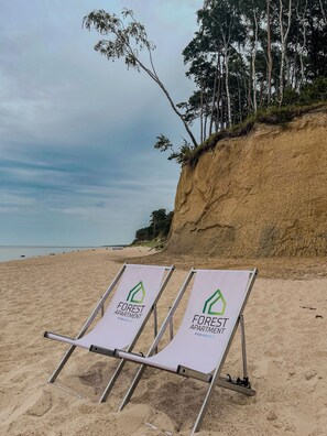 Tumbonas y toallas de playa