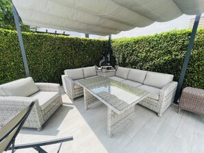 Villa | Terrace/patio - La Torre Golf 3-bed Villa- Pool, Hot Tub & Terrace (Torre-Pacheco)