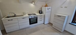 Fridge, oven, stovetop, coffee/tea maker - Sea View Loft Meta di Sorrento and Amalfi Coast - Free Parking  (Meta)
