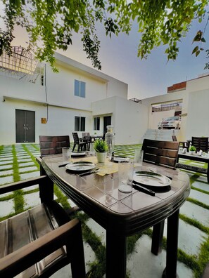 Terrace/patio - Hostel ivory (Jaipur)