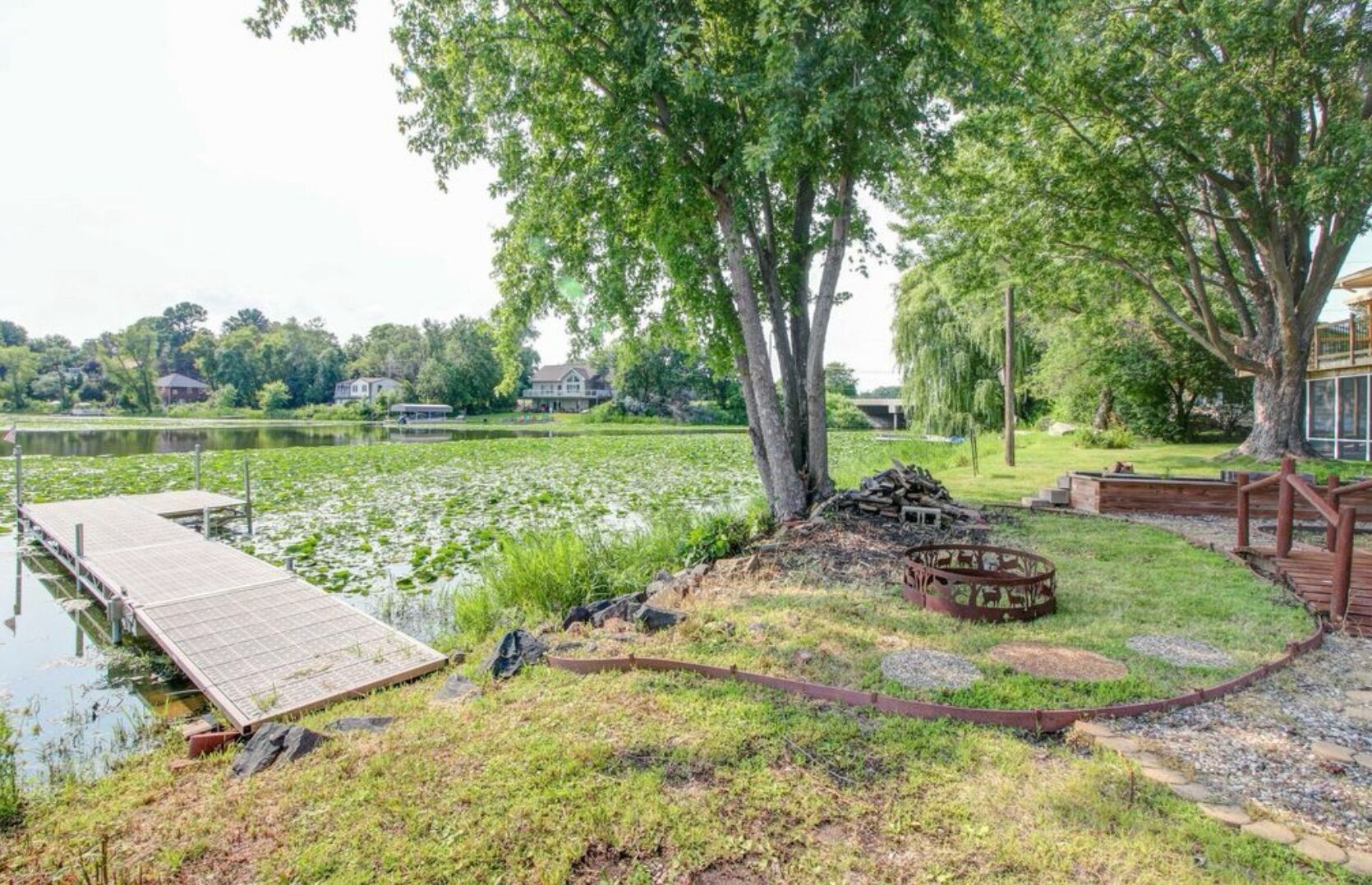Enceinte de l’hébergement