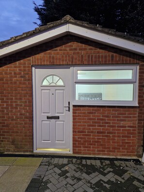 Exterior detail - Guest house Rochdale Greater Manchester................ ........................ (Bamford)