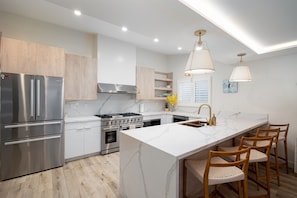 Fridge, microwave, oven, stovetop - Heated Pool | Spa | Sauna | Cold Plunge | Bay Views | Fire Pit (San Diego)