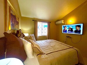5 slaapkamers, een strijkplank/strijkijzer, wifi, beddengoed