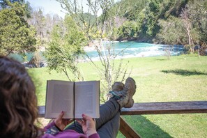 View from room - Huequecura explorer (Santa Bárbara)
