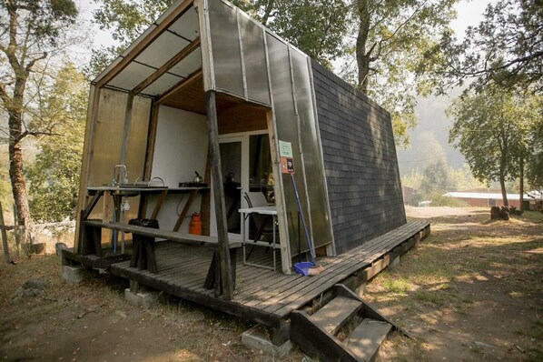 Façade de l’hébergement