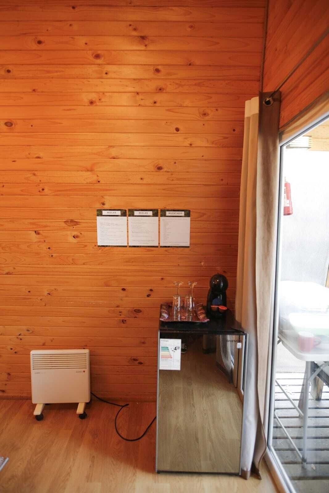 Cabin, Balcony, River View | In-room dining