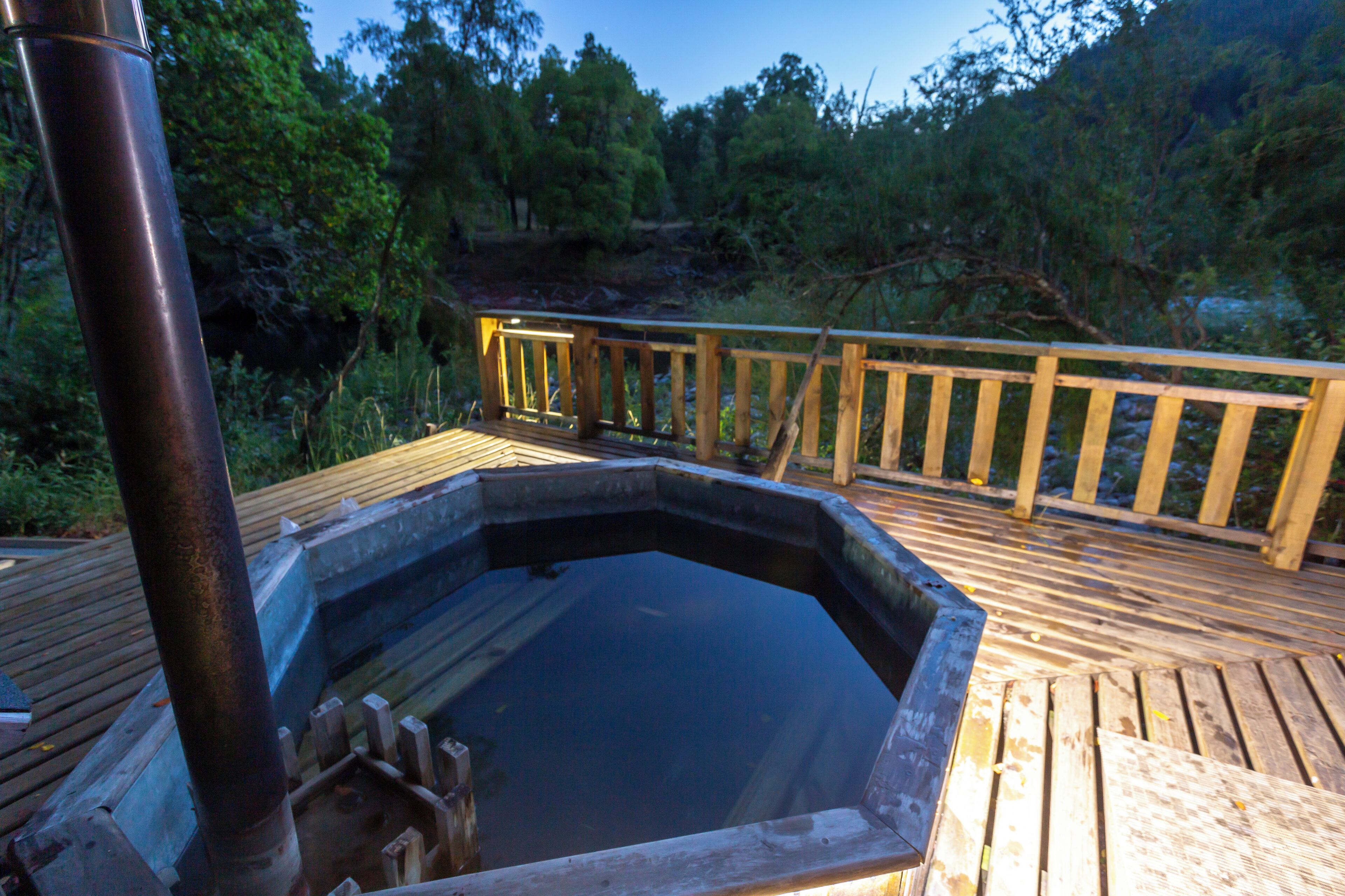 Cabaña familiar | Terraza o patio