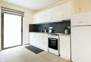 Estudio, balcón | Cocina privada