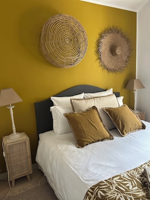 Superior Double Room (Mazet Alpilles) | Desk, laptop workspace, iron/ironing board, free WiFi