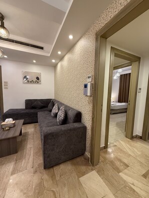 Apartamento, 2 quartos, para fumantes | Sala de estar