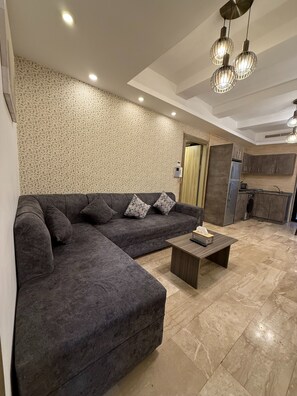 Apartment, 2 Bedrooms, Smoking | Living area - Charming Amman Apartment for Rent - Entire House (Amman)