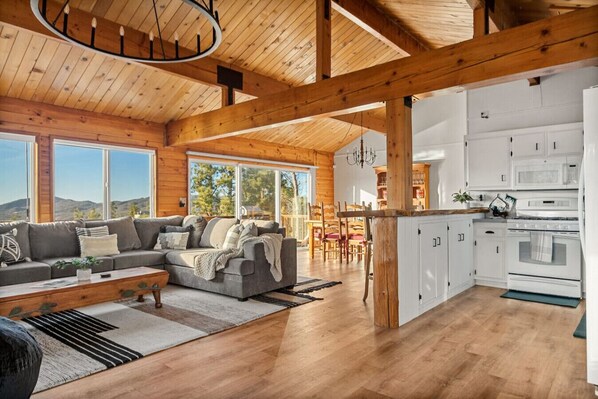 Televisión, chimenea y videojuegos