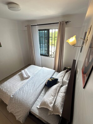 2 bedrooms, iron/ironing board, WiFi, bed sheets - J & R Hideaway (Nairobi)