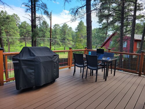 Charming 3-bedroom house nestled in the pines with WiFi, AC in Flagstaff
