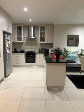 Mikrovågsugn, ugn, spishäll och diskmaskin