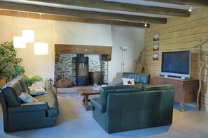 Living area - Quiet Breton house, 1.5 km from the beach (Moëlan-sur-Mer)